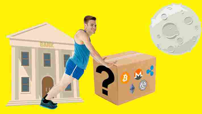 I got a $50 cryptocurrency mystery box a year ago… now it’s worth $2.90