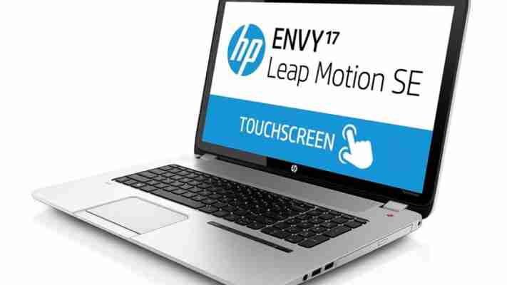 HP Envy 17 Leap Motion SE is the world's first with built-in motion control