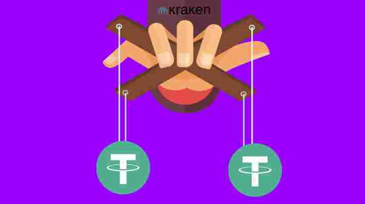 Report suggests Tether market manipulation on Kraken cryptocurrency exchange