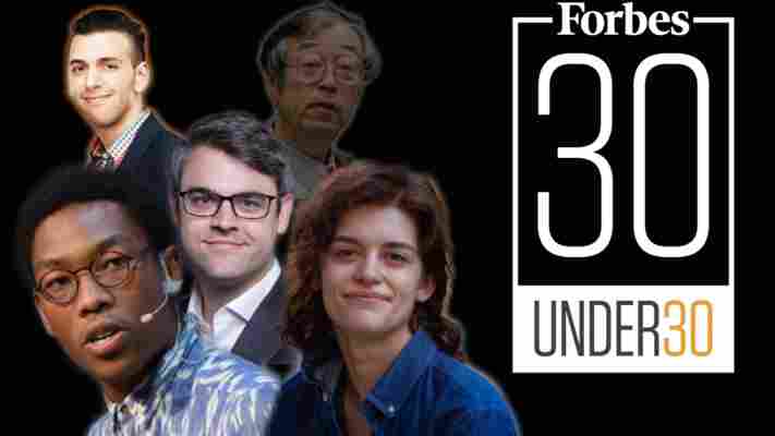 There are 4 blockchain entrepreneurs in Forbes’ ’30 under 30′