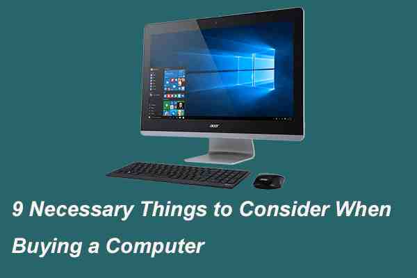 6 Things to Consider while Buying a Desktop PC